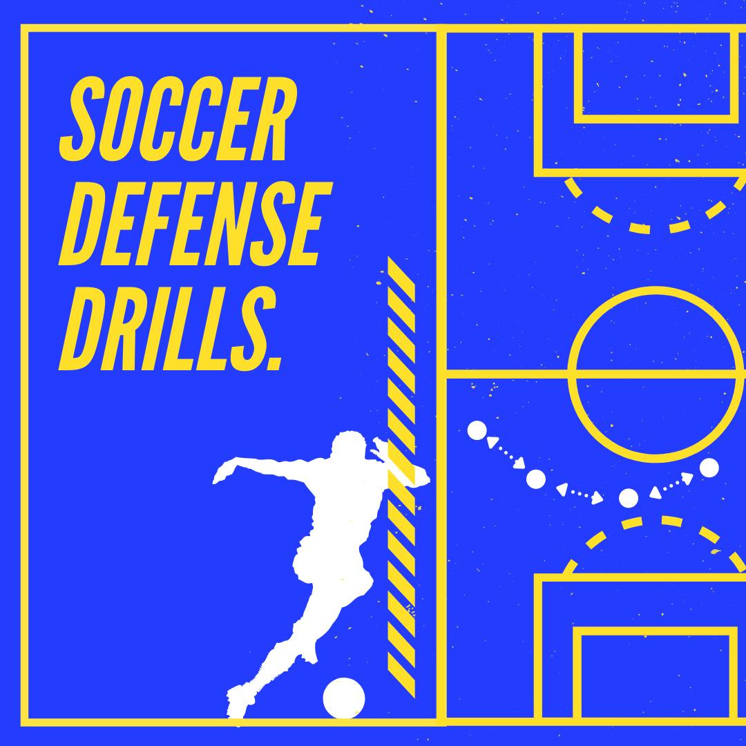 Defensive soccer store drills